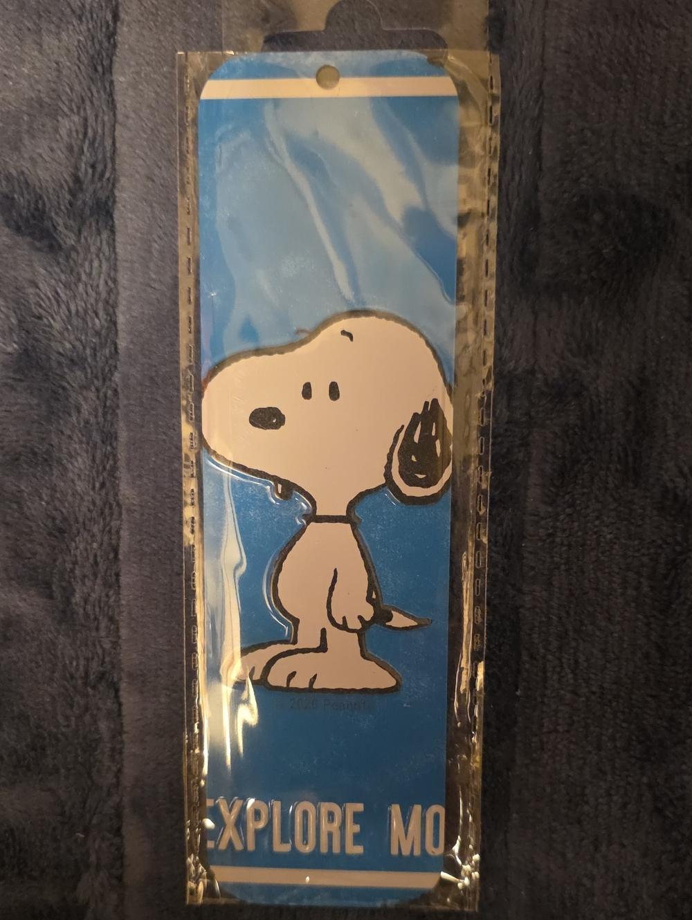 Open Road Brands Blue Snoopy Metal Wall Decor Nwt